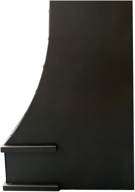 CT Copper Tailor Sloped Copper Vent Hood Wall Mount,60'' W,48''H,1260 CFM Exhaust Fan,Stainless Steel Vent,LED Light,Dishwasher-Safe Baffle Filters,VH8TR1