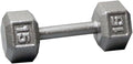 Body-Solid Cast Iron Hexagon Dumbbell, Hand Weights For Men and Women, Weight Dumbbells for Strength Training, Body Building Home Gym Training Gear