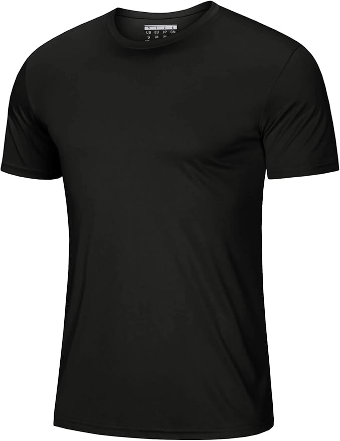 MAGCOMSEN Men's Short Sleeve UPF 50+ T-Shirt Quick Dry Rash Guard Athletic Running Swim Top Tee Performance Water Shirts