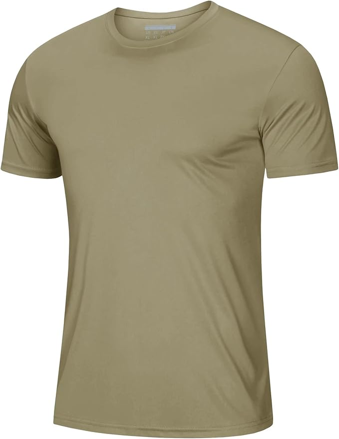 MAGCOMSEN Men's Short Sleeve UPF 50+ T-Shirt Quick Dry Rash Guard Athletic Running Swim Top Tee Performance Water Shirts