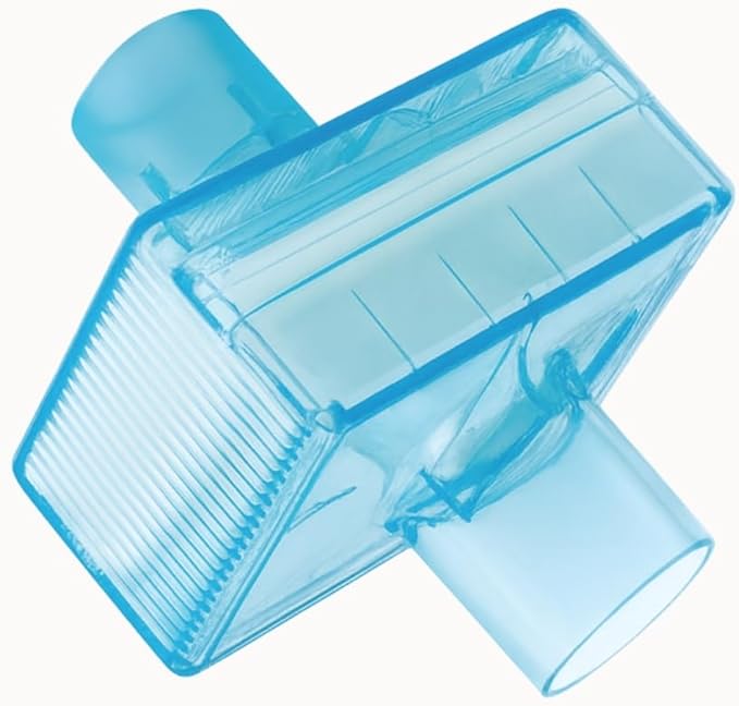 Nispira CPAP Inline HEPA Filters, Compatible with BiPAP and CPAP Machines, Fit DreamStation Standard Tubing (22mm) and Machine Outlet (25mm), 12 Pack