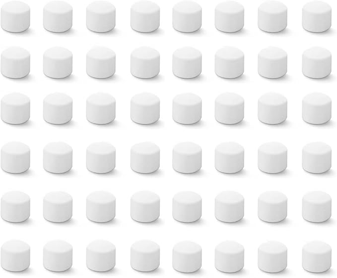 48 Nebulizer Filter Replacement Air Filter Sponge Compressor System Accessories-White