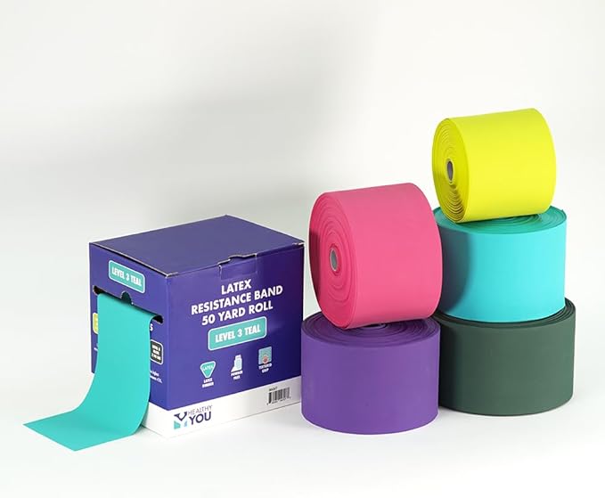 Healthy You® Latex Resistance Exercise Band 50 Yard