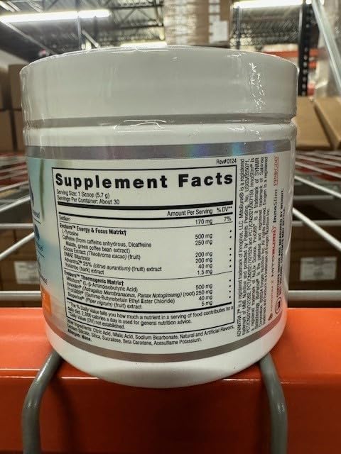 Evogen Evoburn - Thermogenic Fat Burner for Men & Women | Energy, Focus, & Appetite Control | Advanced Metabolism Booster Fat Burner Formula with MitoBurn & Caffeine | Orange Sunrise | 30 Servings