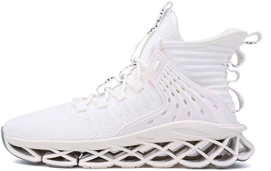 Hello MrLin Men's Running Shoes Non Slip Athletic Tennis Walking Blade Type Sneakers Hip Hop