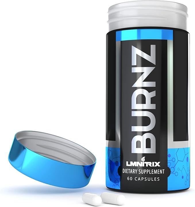 Burnz EXT - Extreme Thermogenic Fat Burner - Powerful Weight Managment Aid, Stronger Than Most Diet Pills - True Plateau Destroyer - Lose Weight Fast for Men and Women - Real Results - 60ct