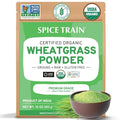 HANDPICK USDA Organic Wheatgrass Powder (10oz) Rich Green Powder - Lab Tested | 100% Whole Leaf | Gluten Free, Non-GMO | No Sugar, No Artificial Ingredients | Resealable Ziplock Pouch