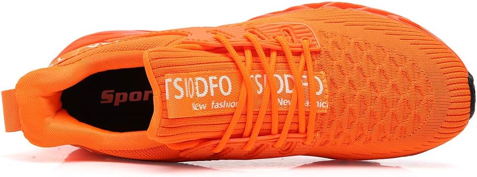 TSIODFO Men Sneakers Fashion Sport Running Athletic Tennis Walking Shoes