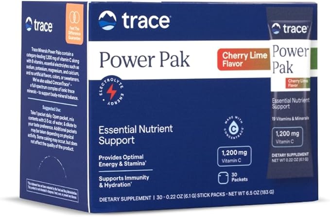 Trace Minerals Research ESPP12 - Electrolyte Power, 32 Count (Cherry Limeade)