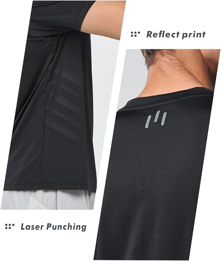 NORTHYARD Breathable 2.0™ Men's Athletic Workout T-Shirt