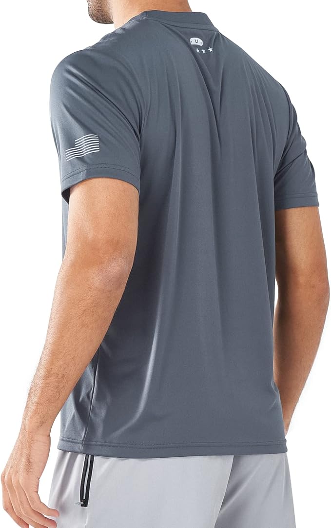 NORTHYARD Men's UPF 50+ Sun Protection Shirts Swim SPF UV Quick Dry Short Sleeve T-Shirts for Athletic Fishing Rash Guard