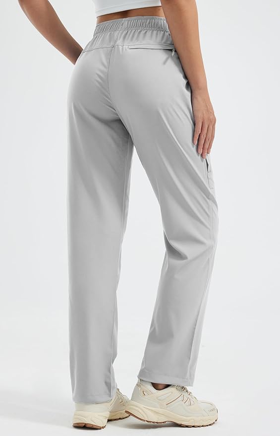 Libin Women's Hiking Pants Lightweight Quick Dry Cargo Pants Casual Safari Work Travel Clothes Petite/Regular/Tall