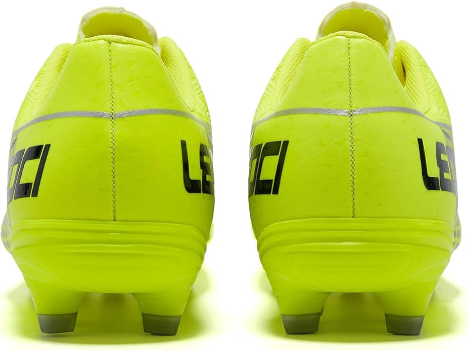Soccer Cleats for Men's and Women's Outdoor Unisex Football Shoes Firm Rugby Boots