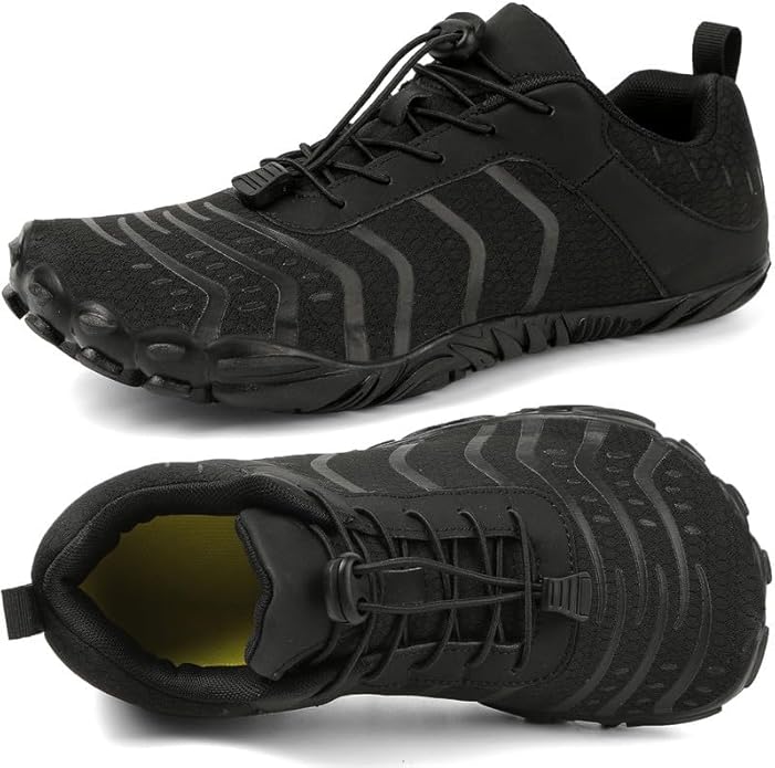 Barefoot Shoes Men Women Minimalist Shoes Zero Drop Workout Cross-Trainer Hiking Water Wide Toe Box Grounded Footwear Weightlifting Walking