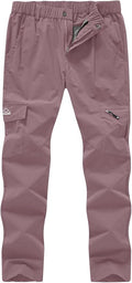 YSENTO Women's Hiking Pants Lightweight Stretch Quick Drying UPF 50 Camping Travel Work Cargo Pants 6 Pockets