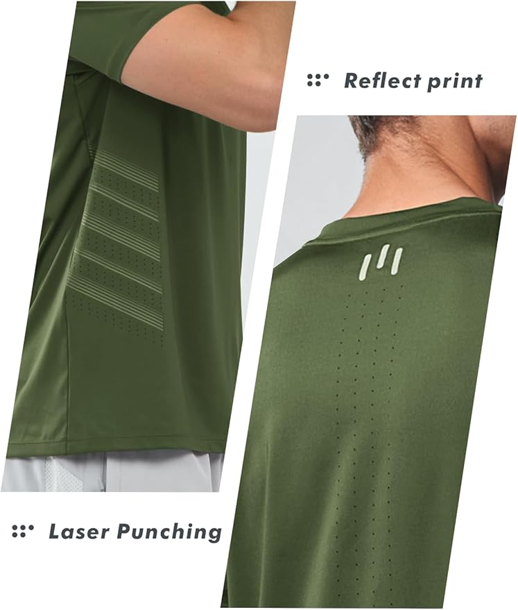 NORTHYARD Breathable 2.0™ Men's Athletic Workout T-Shirt