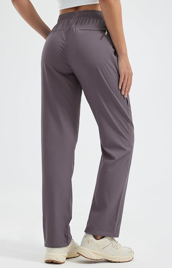 Libin Women's Hiking Pants Lightweight Quick Dry Cargo Pants Casual Safari Work Travel Clothes Petite/Regular/Tall