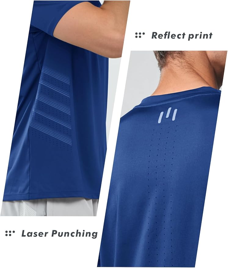 NORTHYARD Breathable 2.0™ Men's Athletic Workout T-Shirt