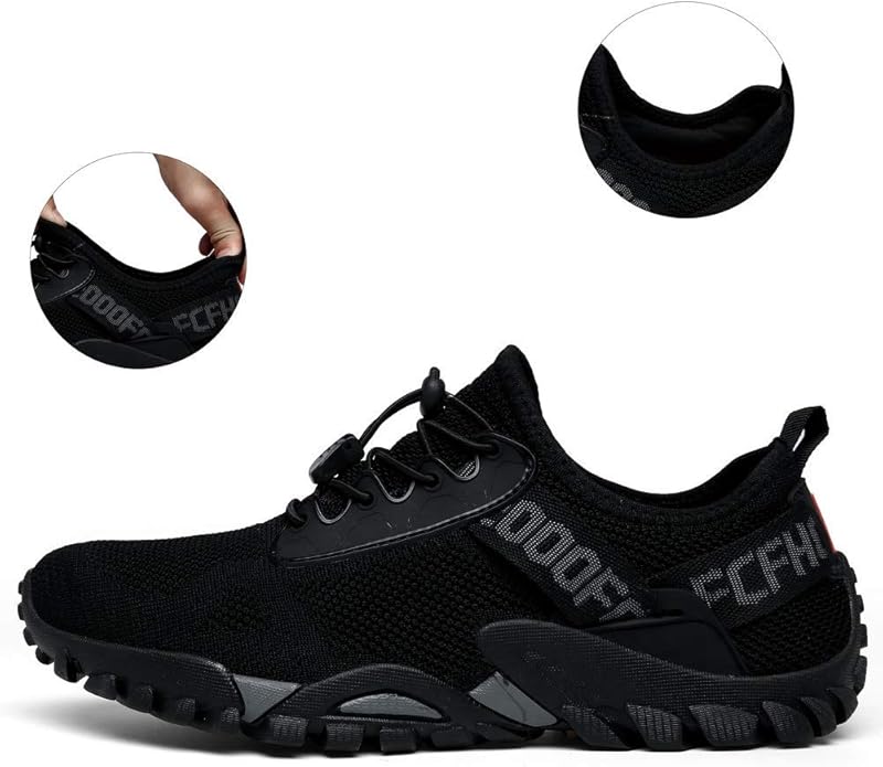 ABAO Hiking Shoes Men Women Outdoor Sports Shoes Non-Slip Breathable Sneakers Low Top Walking Shoes for Outdoor Trailing Trekking Walking Climbing Travel Lightweight