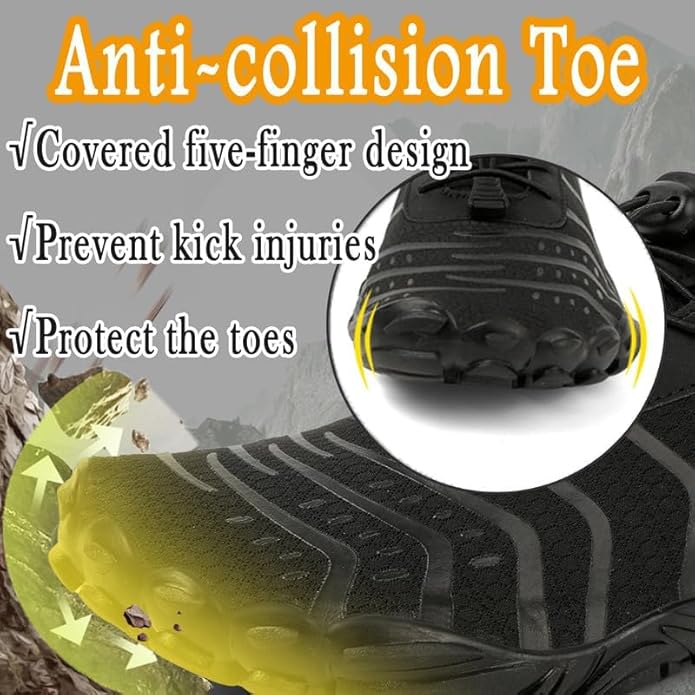 Barefoot Shoes Men Women Minimalist Shoes Zero Drop Workout Cross-Trainer Hiking Water Wide Toe Box Grounded Footwear Weightlifting Walking