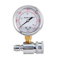 Pressure Washer Gauge, 6000 PSI, 3/8 Inch Quick Connect, Pressure Gauge for Power Washer