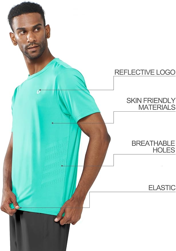 NORTHYARD Breathable 2.0™ Men's Athletic Workout T-Shirt