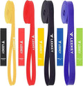 LEEKEY Resistance Bands Set for Pull-Up Assistance & Full-Body Training, Multi-Level Exercise Bands with Bag for Home Workouts, Physical Therapy, Strength Training (Men/Women)