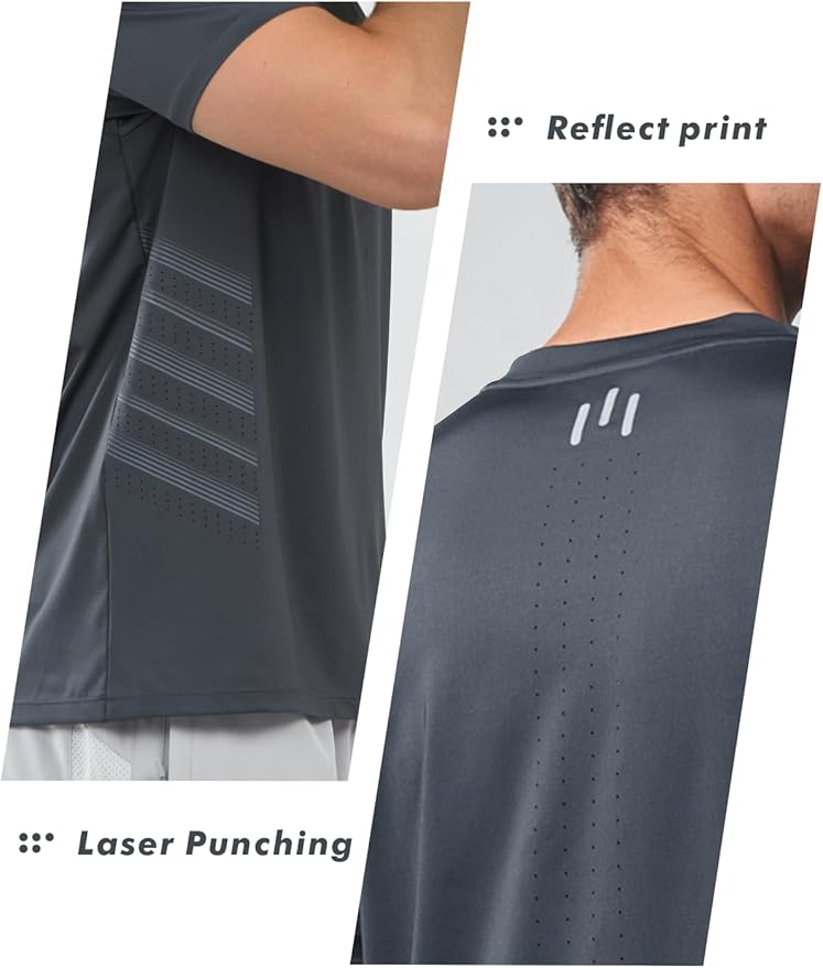 NORTHYARD Breathable 2.0™ Men's Athletic Workout T-Shirt