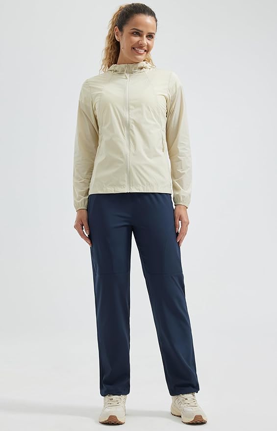 Libin Women's Hiking Pants Lightweight Quick Dry Cargo Pants Casual Safari Work Travel Clothes Petite/Regular/Tall