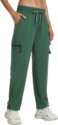 Women's Hiking Pants with Pockets - Travel Lounge Outdoor Quick Drying Lightweight Water Resistant Joggers