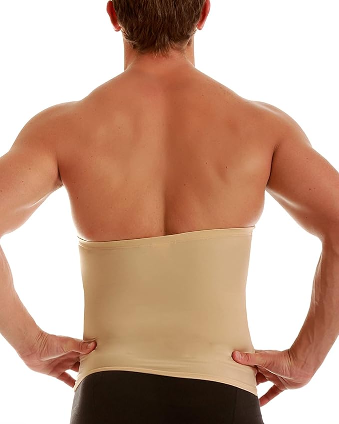 Insta Slim Men’s Slimming Compression Firming Belt, Slimming, Tummy Control, Special Occasions, Back Support, Posture Support