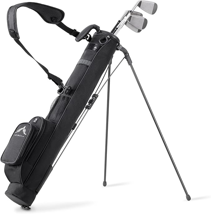 Golf Lightweight Stand Carry Bag– Easy to Carry and Durable Pitch n Putt Golf Bag for The Driving Range, Par 3 and Executive Courses–31.5 inches Tall