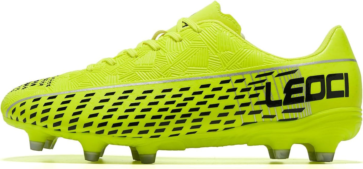 Soccer Cleats for Men's and Women's Outdoor Unisex Football Shoes Firm Rugby Boots