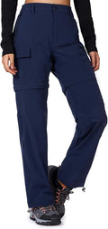 Cycorld Women's-Hiking-Pants-Convertible Quick-Dry-Stretch-Lightweight Zip-Off Outdoor Pants with 5 Deep Pockets
