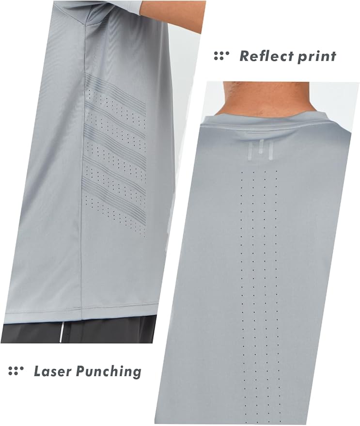 NORTHYARD Breathable 2.0™ Men's Athletic Workout T-Shirt