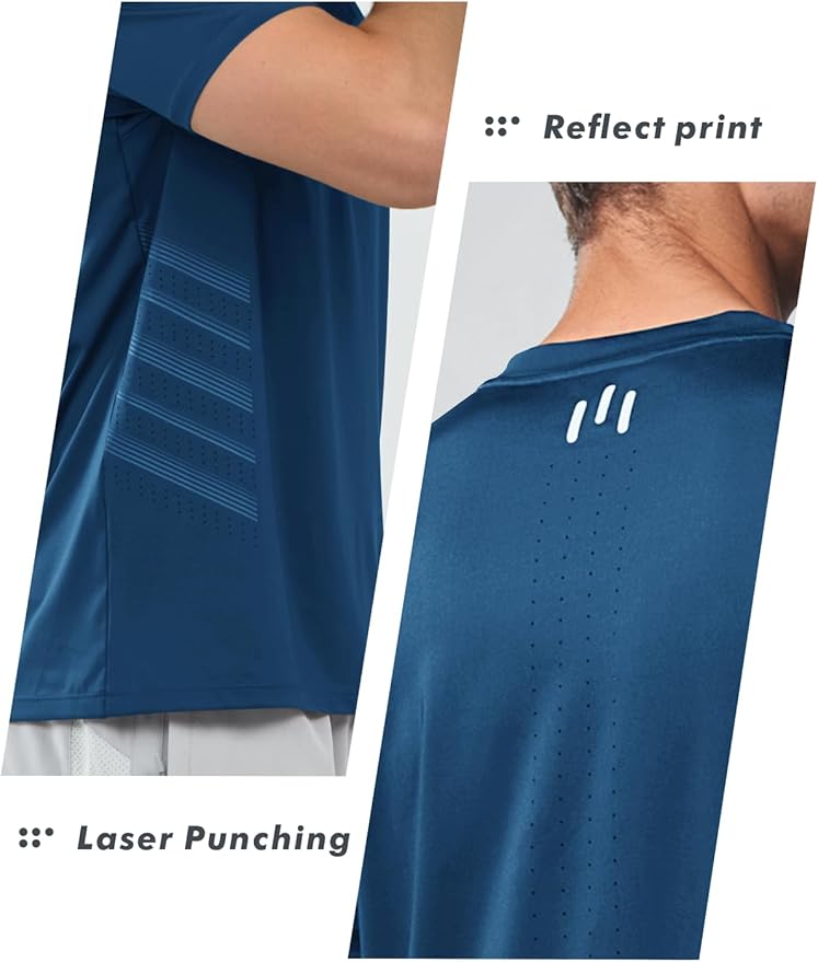 NORTHYARD Breathable 2.0™ Men's Athletic Workout T-Shirt