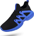 Pujcs Men's Slip on Walking Shoes Lightweight Breathable Non Slip Running Shoes Athletic Gym Tennis Shoes Sneakers for Men