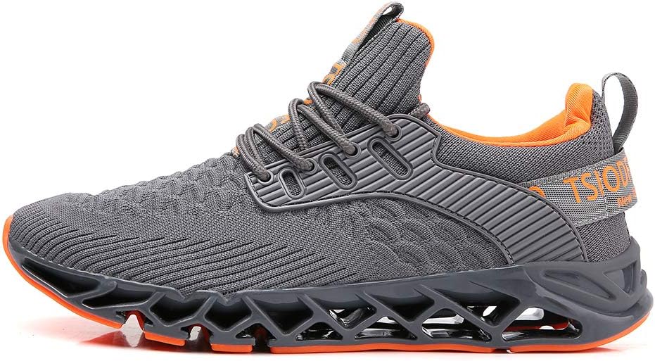 TSIODFO Men Sneakers Fashion Sport Running Athletic Tennis Walking Shoes