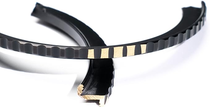 NiSi - Brass Pro 46mm to 52mm Step-Up Ring - Threaded Stepping Adapter Ring, 46mm Male Lens Attachment 52mm Female Filter and Accessory Thread - Matte Black Finish to Prevent Reflections, Brass Alloy