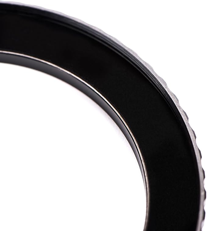 NiSi - Brass Pro 72mm to 77mm Step-Up Ring - Threaded Stepping Adapter Ring, 72mm Male Lens Attachment 77mm Female Filter and Accessory Thread - Matte Black Finish to Prevent Reflections, Brass Alloy