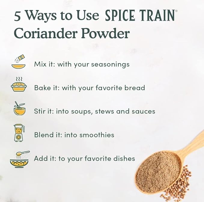 Coriander Powder (14oz) 100% Natural Ground Coriander | Premium Quality and High Value | Non-GMO, Gluten Free, Sourced from India | No Adulterations | Packed in Resealable Ziplock Pouch
