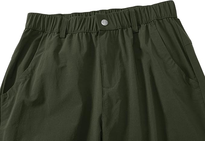 YSENTO Women's Hiking Pants Lightweight Stretch Quick Drying UPF 50 Camping Travel Work Cargo Pants 6 Pockets