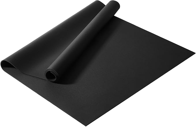 VEVOR Large Exercise Mat, Non Slip High Density Premium Yoga Mat, Exercise Yoga Mat for Men Women, Fitness & Exercise Mat with Bag & Carry Strap, for All Types of Home Yoga, Pilate & Floor Workout