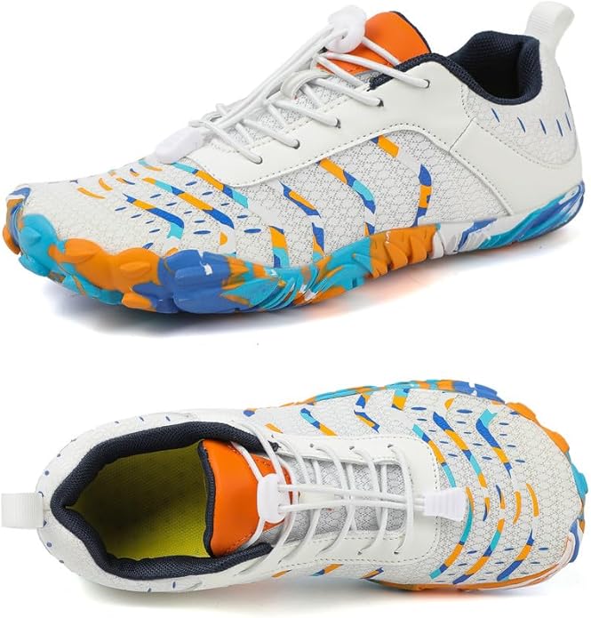Barefoot Shoes Men Women Minimalist Shoes Zero Drop Workout Cross-Trainer Hiking Water Wide Toe Box Grounded Footwear Weightlifting Walking