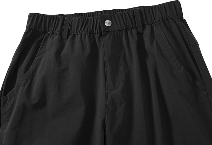 YSENTO Women's Hiking Pants Lightweight Stretch Quick Drying UPF 50 Camping Travel Work Cargo Pants 6 Pockets
