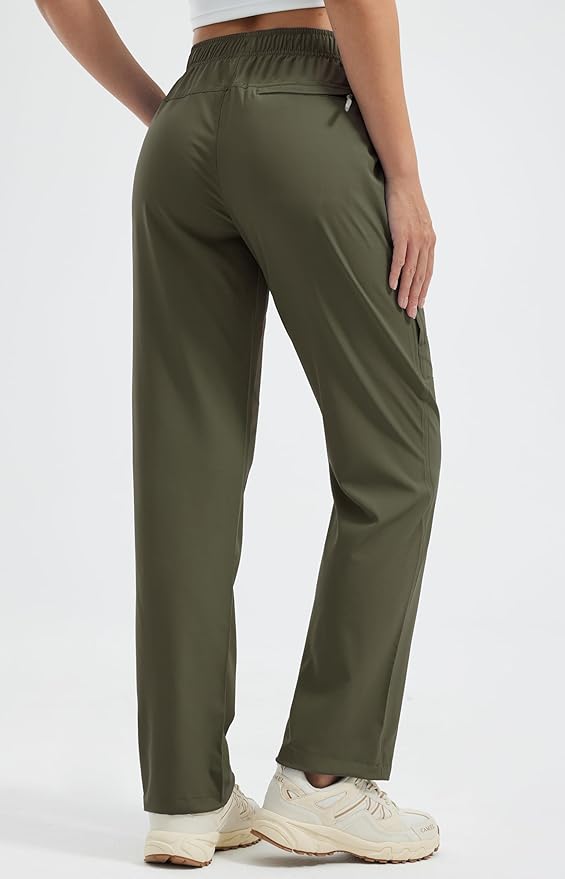 Libin Women's Hiking Pants Lightweight Quick Dry Cargo Pants Casual Safari Work Travel Clothes Petite/Regular/Tall