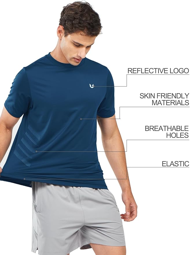 NORTHYARD Breathable 2.0™ Men's Athletic Workout T-Shirt