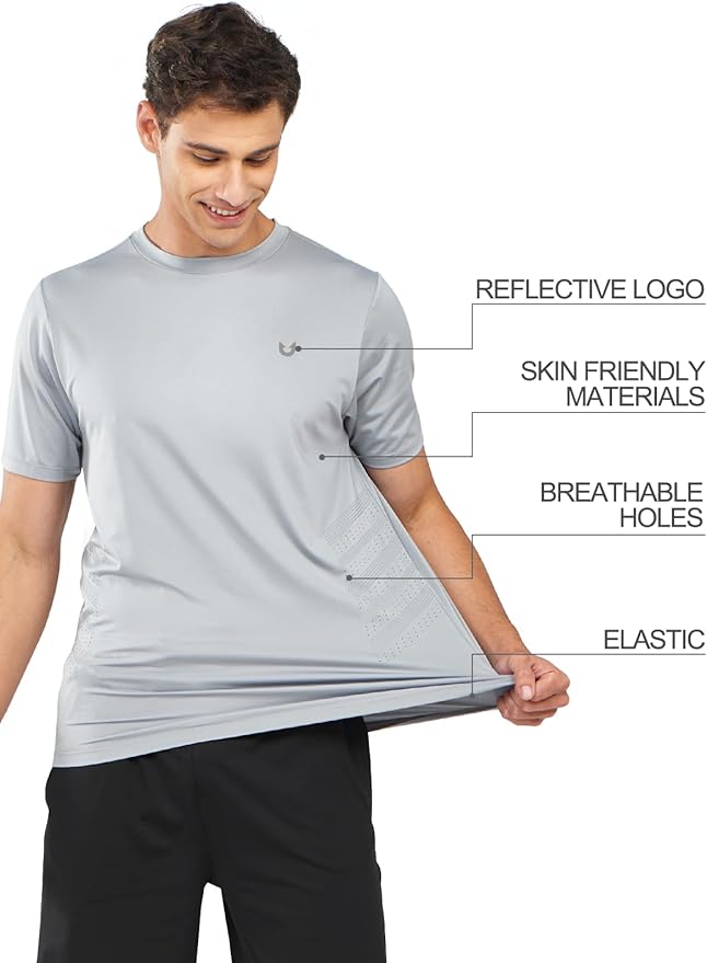 NORTHYARD Breathable 2.0™ Men's Athletic Workout T-Shirt