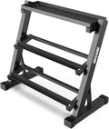 BEKING Dumbbell Rack, 3 Tier Weight Storage Rack for Dumbbells, Kettlebells, Multilevel Free Weight Organizer Stand for Home Gym Fitness, 1000-Pound Capacity