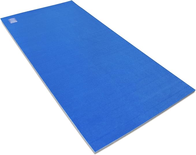 Meister FlexFloor Gymnastics & Cheer Mat - Roll-Up Carpet Training Floor for Home & Gym